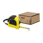 Mètre ruban recyclé avec poignée en caoutchouc Ruler 3M/16mm couleur jaune deuxième vue