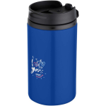 Gobelet isotherme en inox recyclé avec couvercle rotatif 250 ml vue avec impression sérigraphique