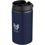 Gobelet isotherme en inox recyclé avec couvercle rotatif 250 ml vue avec impression sérigraphique