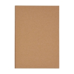 Porte-documents en polyester recyclé à porte-cartes et support mobile couleur bleu marine deuxième vue avec boîte