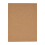 Porte-documents en matériau recyclé avec fermeture éclair intégrale couleur gris deuxième vue avec boîte