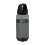 Bouteille en plastique recyclé à large poignée 500ml couleur noir