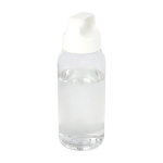 Bouteille en plastique recyclé à large poignée 500ml couleur blanc