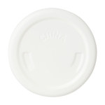Grande bouteille en acier inoxydable recyclé avec bouchon à vis 820ml couleur blanc troisième vue