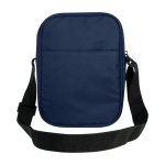 Sacoche en polyester recyclé déperlant avec poches couleur bleu marine deuxième vue arrière