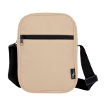 Sacoche en polyester recyclé déperlant avec poches deuxième vue frontale