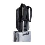 Sac à dos en polyester recyclé pour tablette et PC de 15,6” couleur noir quatrième vue
