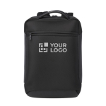 Sac à dos en polyester recyclé pour tablette et PC de 15,6” avec zone d'impression