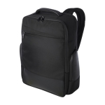 Sac à dos pour ordinateur 15,6” en polyester recyclé déperlant couleur noir