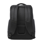 Sac à dos pour ordinateur 15,6” en polyester recyclé déperlant couleur noir deuxième vue arrière