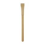 Stylo en bambou sans encre avec pointe en graphite noir couleur naturel