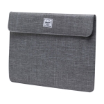 Housse pour ordinateur 15-16” Herschel Spokane™ en polyester recyclé couleur gris chiné