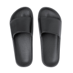 Claquettes en EVA pour plage, taille 40-41, avec sangle large Slippers couleur noir première vue