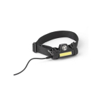 Lampe frontale inclinable pour une meilleure visibilité couleur noir sixième vue