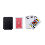 Étui métal personnalisable avec 52 cartes de jeu deuxième vue