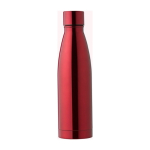 Bouteille en acier inoxydable avec bouchon à vis assorti 500ml couleur rouge première vue