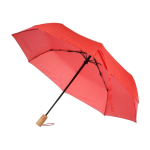 Parapluie pliant automatique à 8 panneaux avec poignée en bambou Ø97 première vue