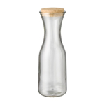 Grande bouteille en verre avec bouchon en liège 1 L