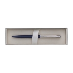 Stylo de luxe en acier inoxydable avec encre bleue Waterman couleur bleu cinquième vue