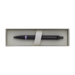 Stylo en métal avec mécanisme à clic et encre bleue Parker couleur lilas quatrième vue