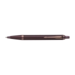 Stylo en métal monochrome à bouton clic et encre bleue Parker couleur bordeaux première vue