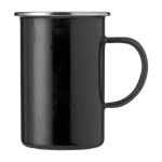Mug métal émaillé au design vintage et 550ml Big Metal couleur noir première vue