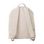 Sac à dos en coton biologique avec poche frontale 320 g/m² couleur kaki première vue