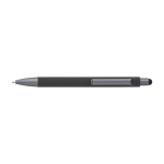 Stylo avec finition mate et détails de couleur graphite, encre bleue couleur gris première vue