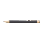 Stylo en aluminium au fini mat, coloris au choix, encre bleue couleur gris première vue