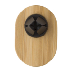 Support magnétique pour portable pour la voiture en bambou Carpool couleur marron troisième vue