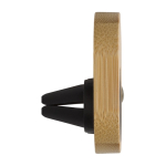 Support magnétique pour portable pour la voiture en bambou Carpool couleur marron sixième vue