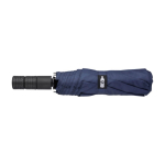 Parapluie pliant automatique en RPET 190T à 8 panneaux Ø98 couleur bleu deuxième vue