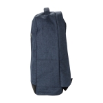 Sac à dos antivol en RPET pour PC 15” avec sangle pour valise trolley couleur bleu quatrième vue