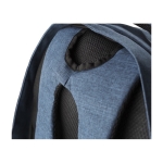 Sac à dos antivol en RPET pour PC 15” avec sangle pour valise trolley couleur bleu septième vue