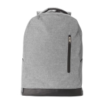 Sac à dos antivol en RPET pour PC 15” avec sangle pour valise trolley couleur gris clair première vue