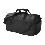 Sac de sport en polyester déperlant avec fond renforcé couleur noir deuxième vue