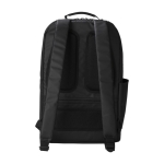 Sac à dos en polyester déperlant avec poche antivol couleur noir
