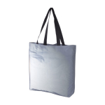Sac personnalisé en tissu polyester 190D réfléchissant Flash couleur argenté deuxième vue