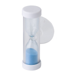 Sablier promotionnel à ventouse de 2 minutes WaterSave couleur bleu ciel troisième vue
