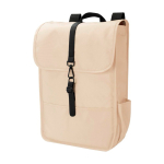 Sac à dos en RPET avec deux poches latérales et une sangle à boucle troisième vue