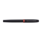 Stylo roller métallique avec anneaux colorés à encre noire Parker couleur orange première vue