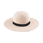 Chapeau de paille à large bord pour une meilleure protection couleur noir première vue