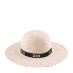 Chapeau de paille à large bord pour une meilleure protection couleur naturel avec zone d'impression