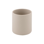 Verre personnalisable flexible pour enfant en silicone couleur beige première vue