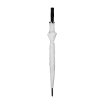 Grand parapluie en pongee 190T à ouverture automatique Ø132 couleur blanc deuxième vue