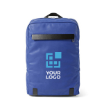 Sac à dos en coton recyclé à détails en cuir recyclé 340 g/m² 17” vue principale