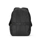 Sac à dos 22 L en nylon recyclé, fermetures éclair imperméables 15,6'' couleur noir deuxième vue