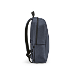 Sac à dos 22 L en nylon recyclé, fermetures éclair imperméables 15,6'' couleur bleu troisième vue