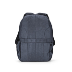 Sac à dos 22 L en nylon recyclé, fermetures éclair imperméables 15,6'' couleur bleu deuxième vue