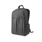Sac à dos 22L en nylon recyclé à fermetures éclair imperméables 15,6” couleur gris foncé
